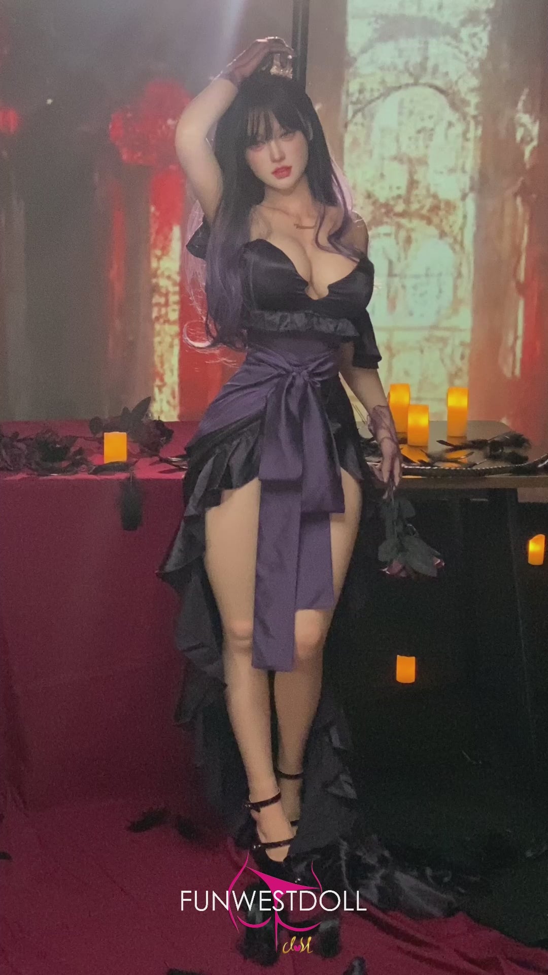 Chloe Sexdocka (FunWest Doll 160cm E-Kupa #035S Silikon)