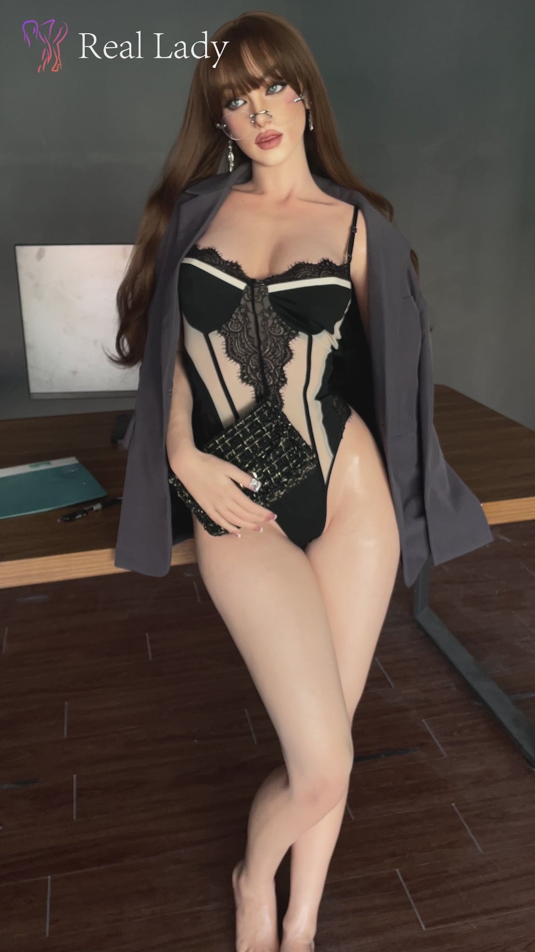 Leixi seksinukke (Real Lady 170 cm c-cup S42 silikoni)