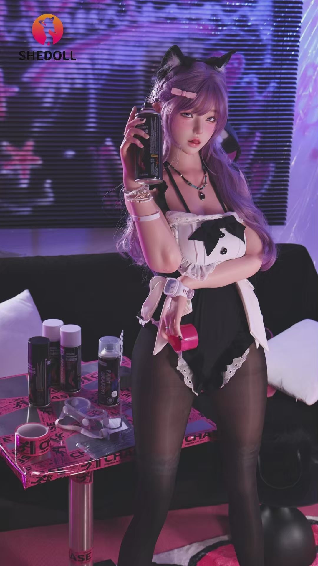 Jasmiini seksinukke (SHEDOLL 168 cm D-cup #SH180 2.0 silikoni)