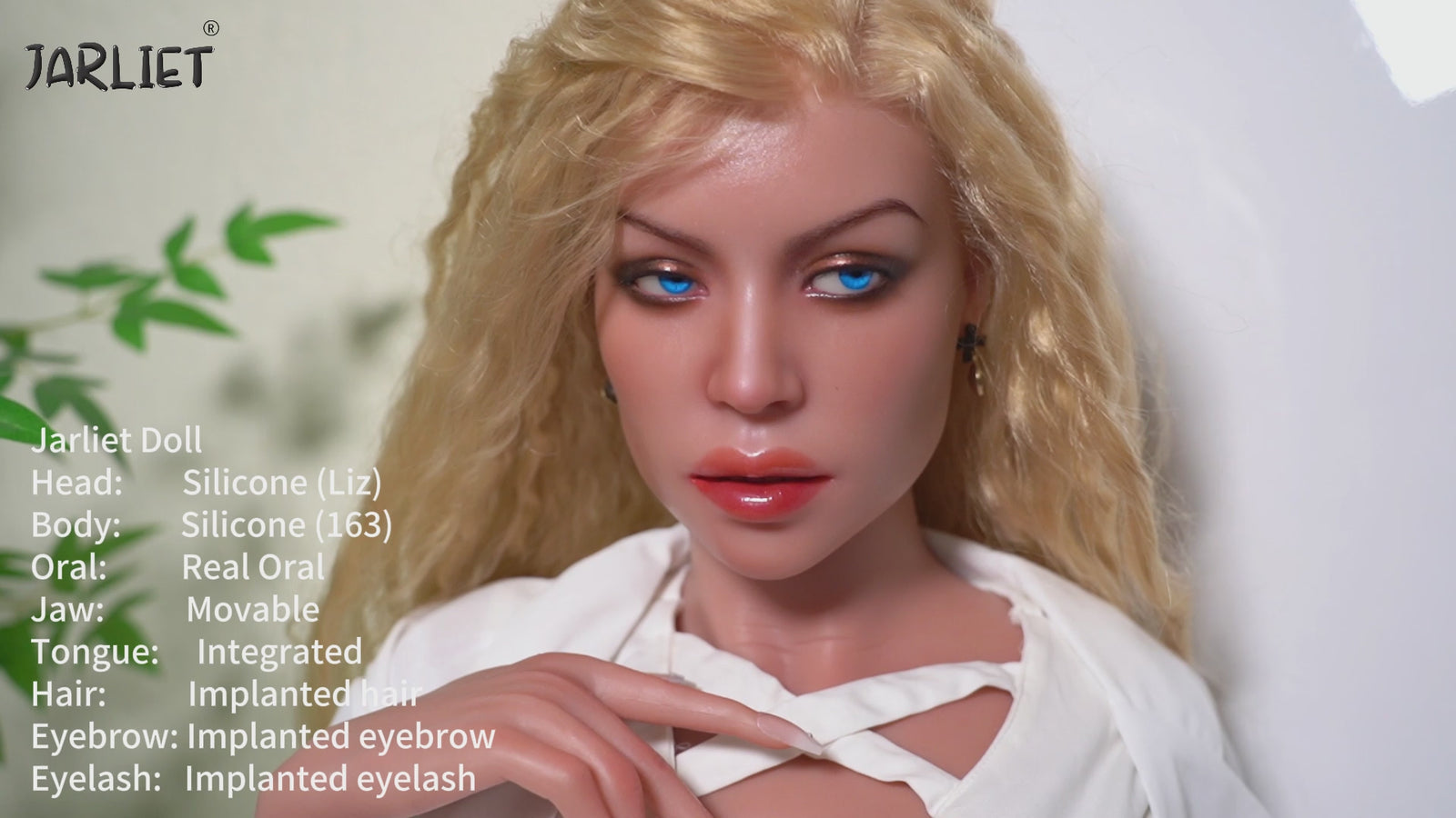 Lisa 1 seksinukke (Jarliet 163cm D-cup silikoni)