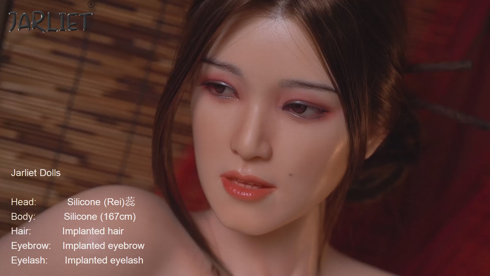 Rei seksinukke (Jarliet 167 cm B-cup silikoni)