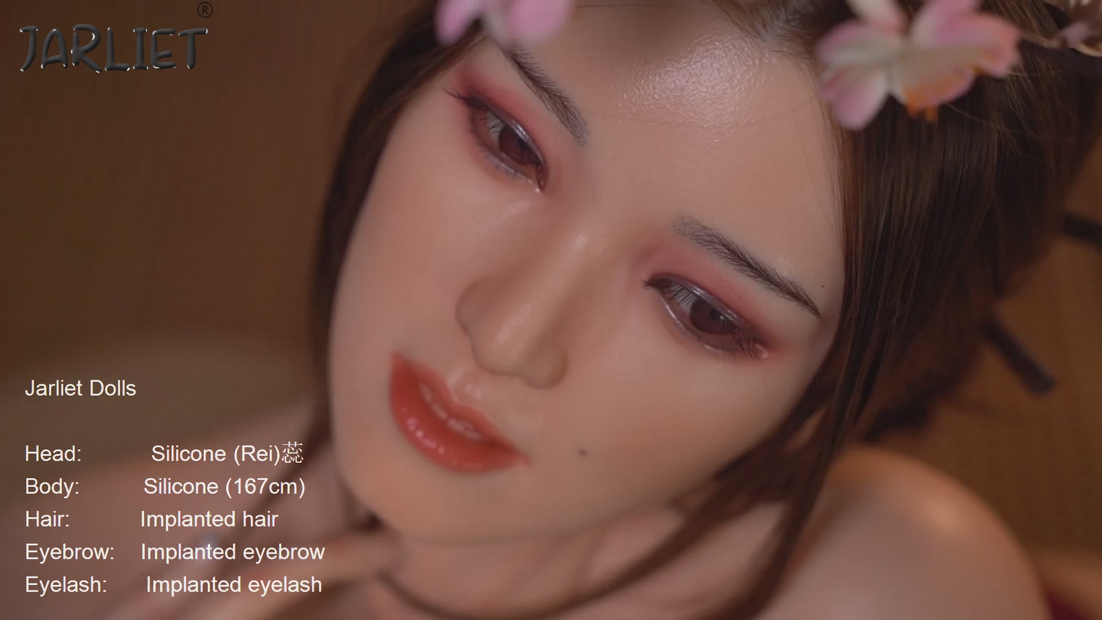 Rei seksinukke (Jarliet 167 cm B-cup silikoni)