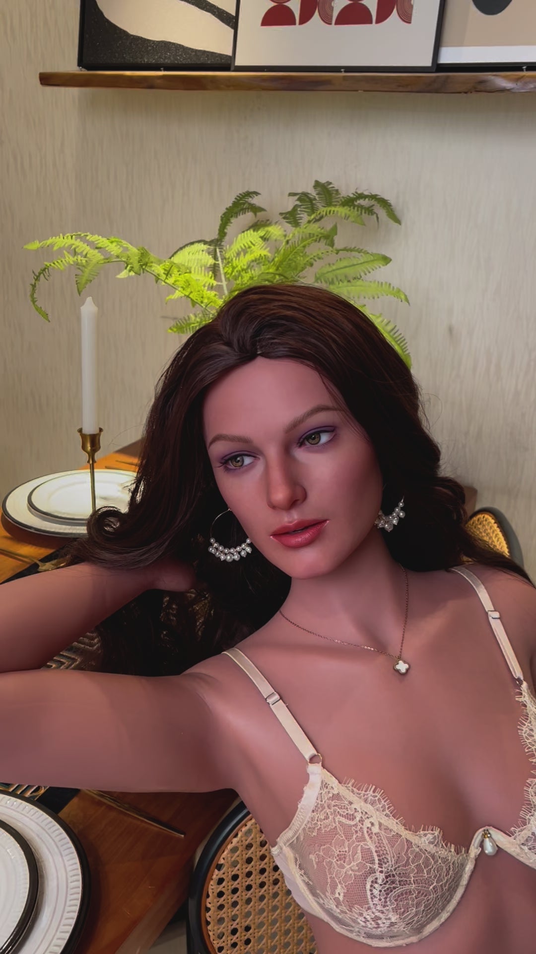 Donna seksinukke (Zelex 171 cm c-cup ZXE214-1 SLE silikoni)