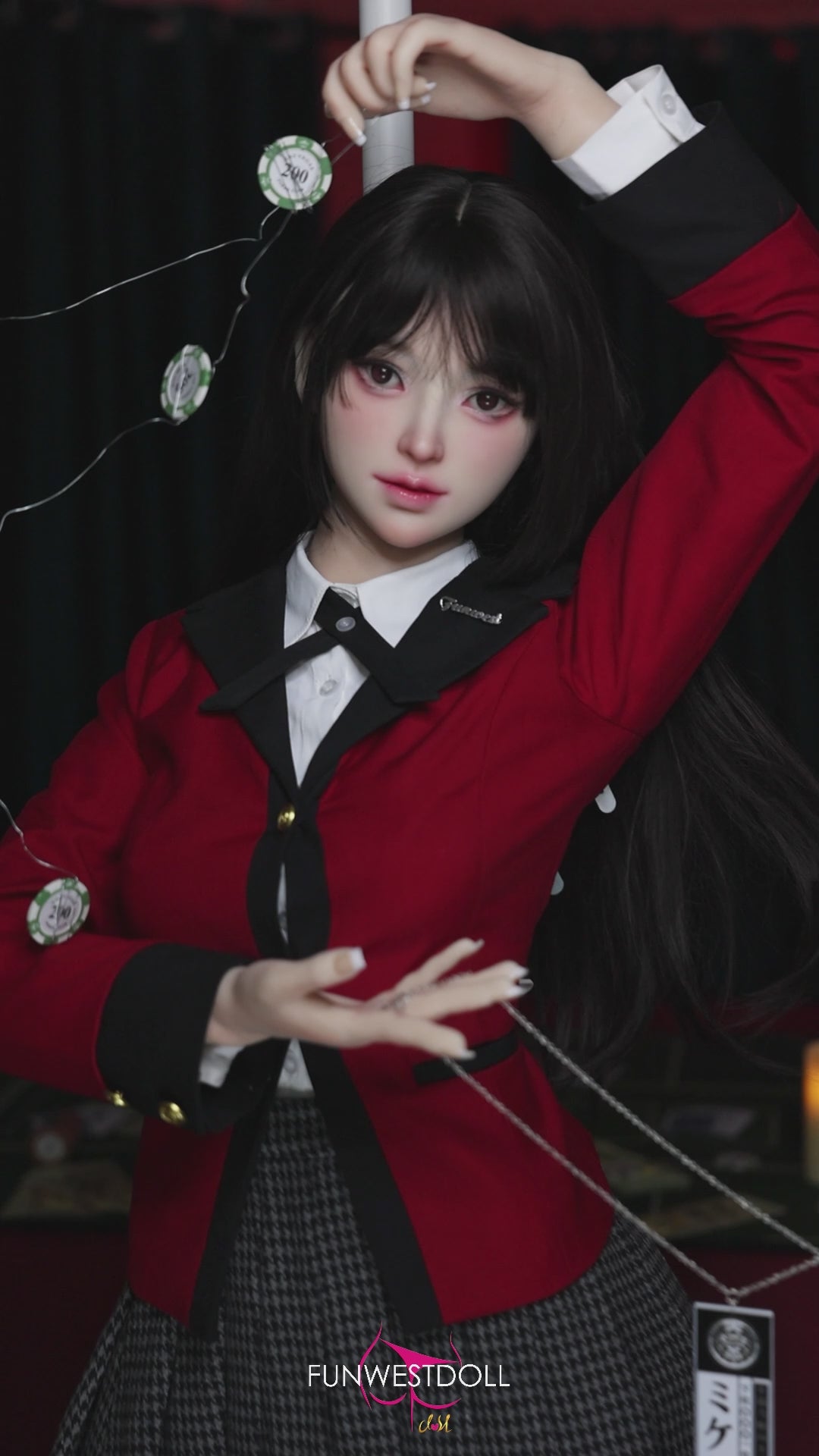 Yumeko Jabami Sexdocka (FunWest Doll 159cm A-Kupa #038S Silikon)
