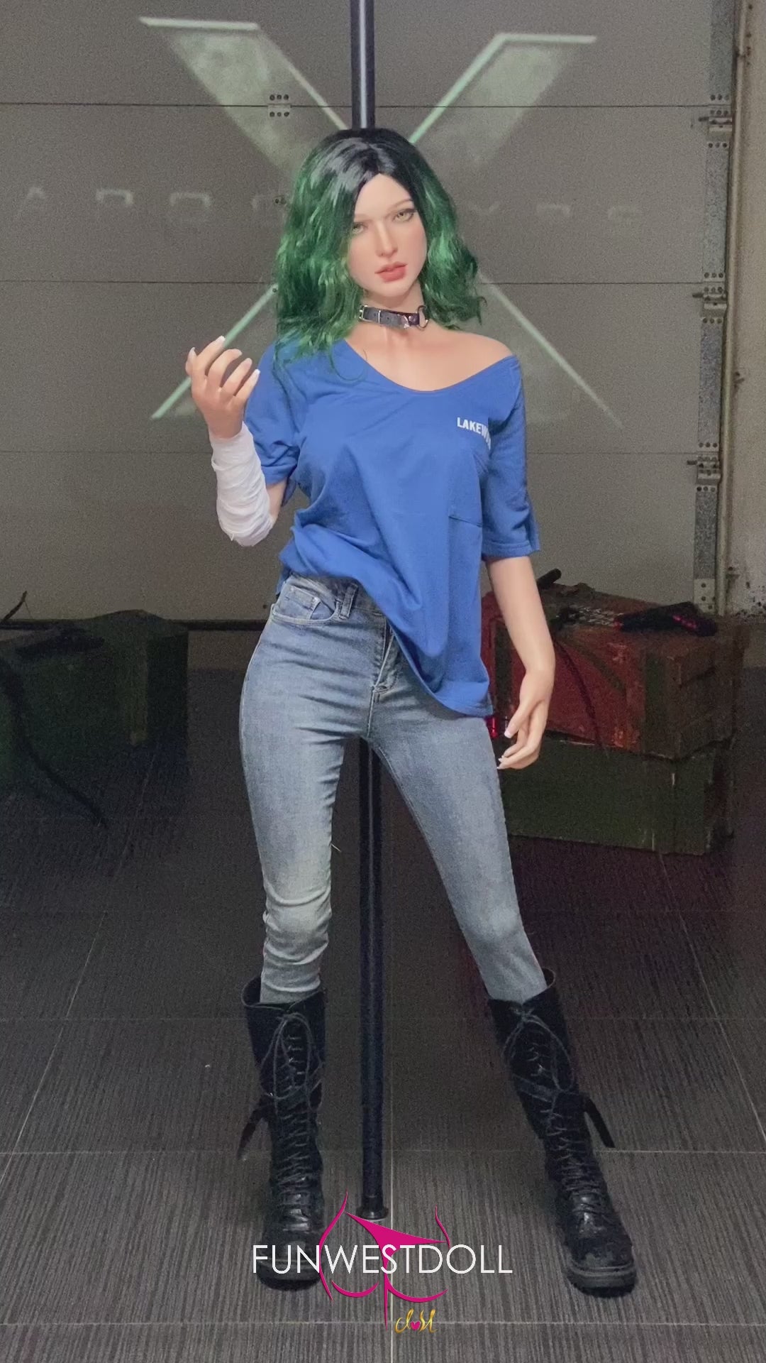 Alexa Sexdocka (FunWest Doll 157cm D-Kupa #045S Silikon)