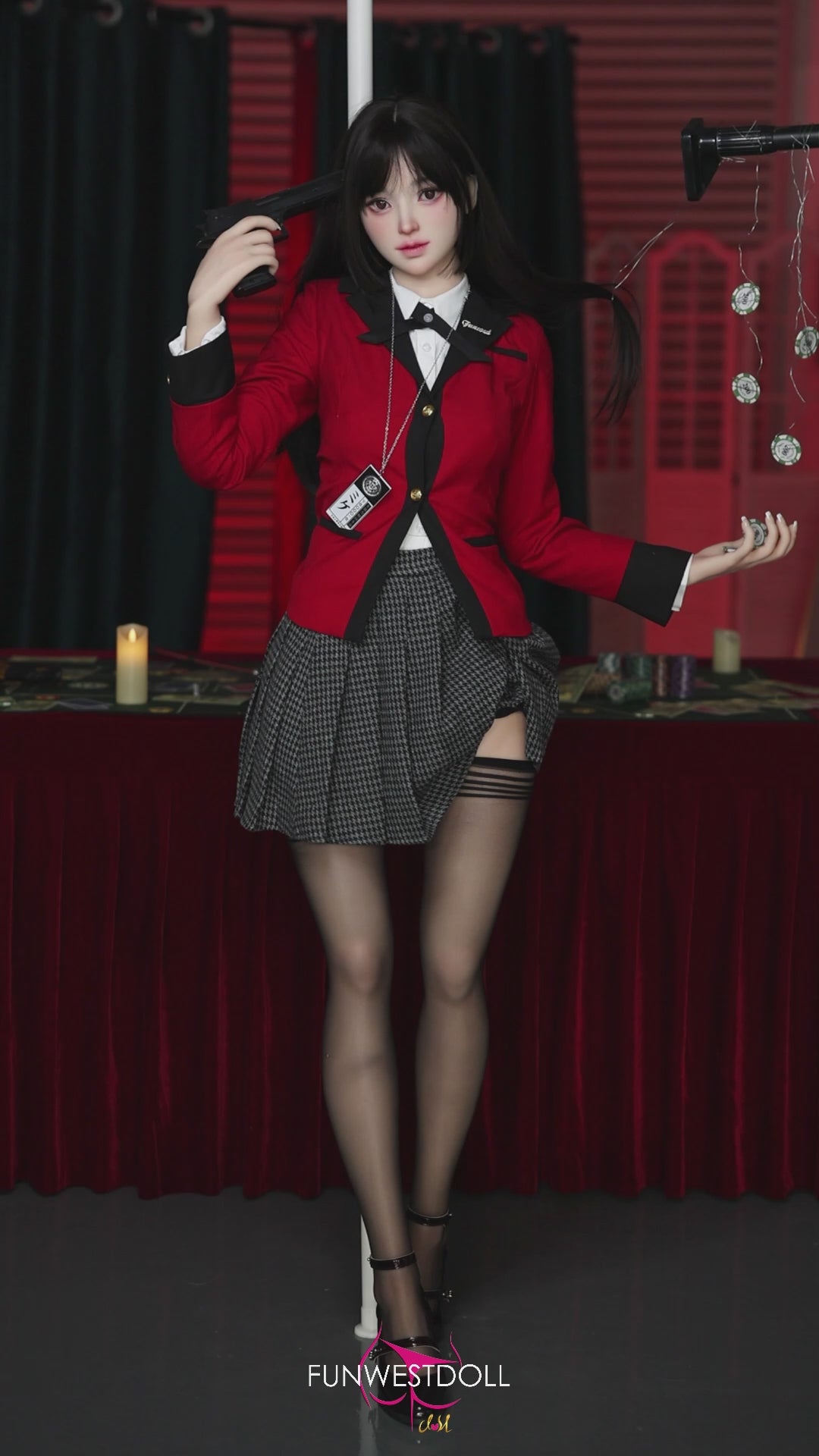 Yumeko Jabami Sexdocka (FunWest Doll 159cm A-Kupa #038S Silikon)