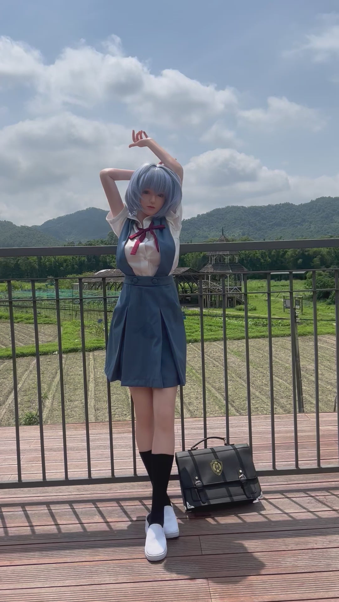 Rei seksinukke (Game Lady 156 cm D-cup Anime nro 03 silikoni)