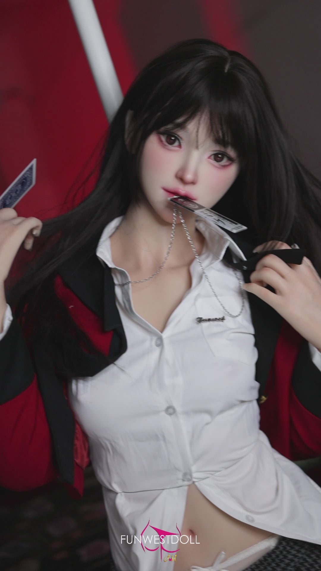Yumeko Jabami Sexdocka (FunWest Doll 159cm A-Kupa #038S Silikon)