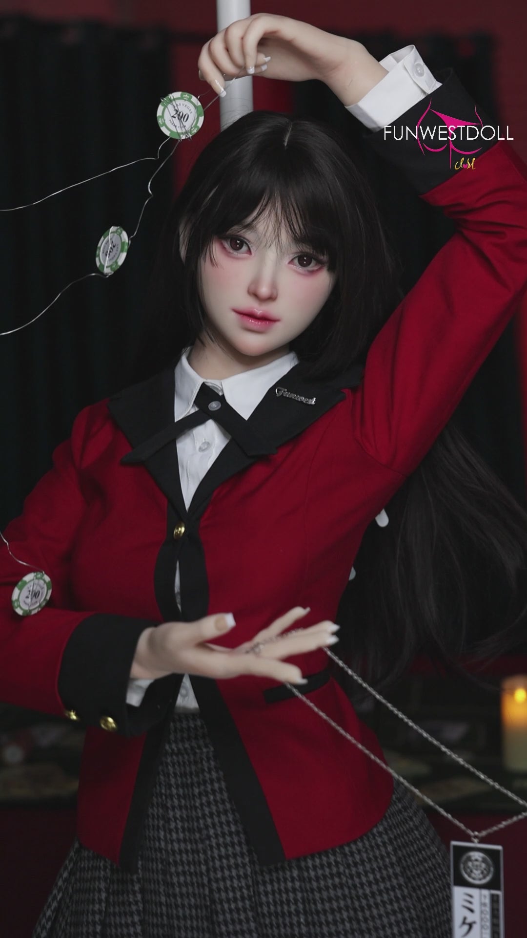 Yumeko Jabami Sexdocka (FunWest Doll 159cm A-Kupa #038S Silikon)