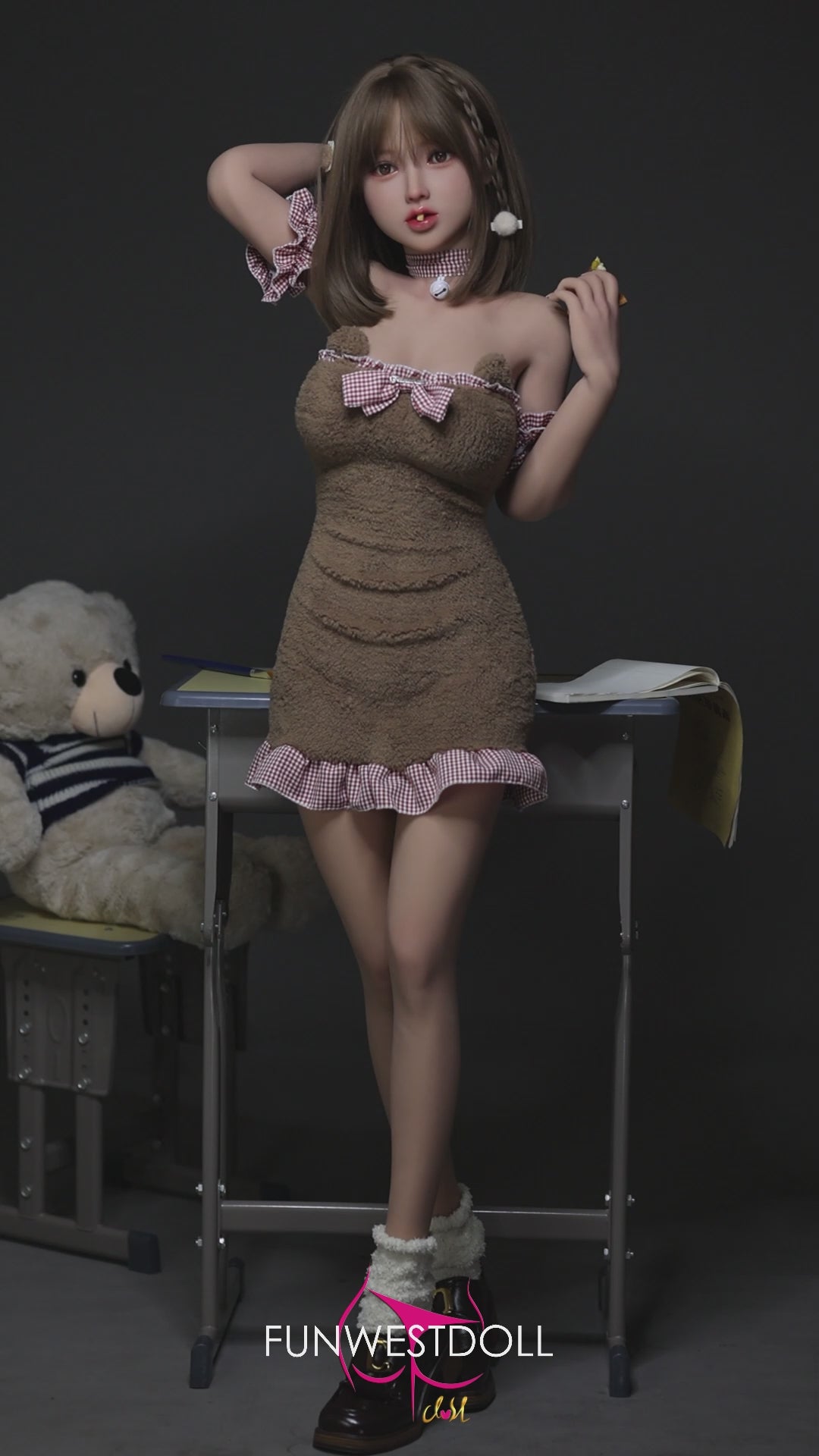 Amy seksinukke (FunWest Doll 152 cm D-cup #041 S-TPE) EXPRESS