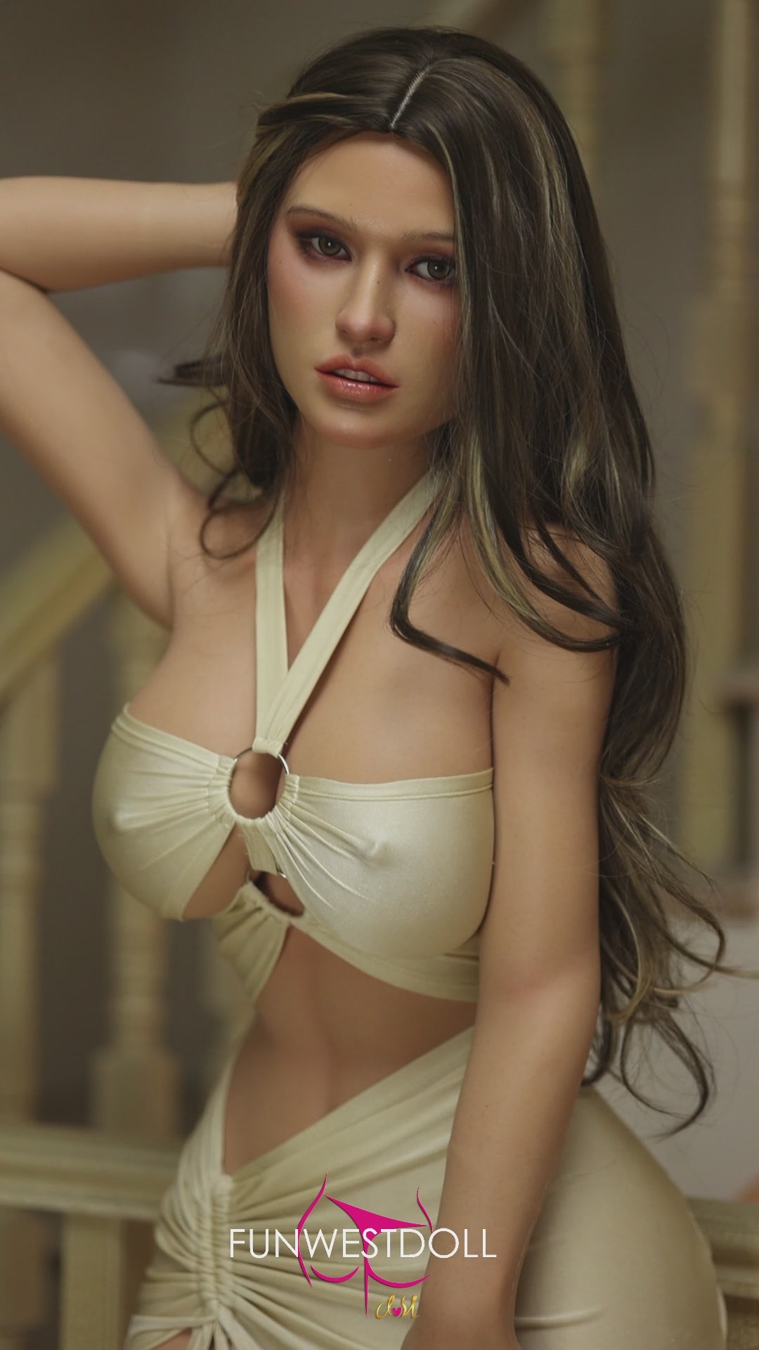 Juliette seksinukke (FunWest Doll 160cm E-cup #046S silikoni)