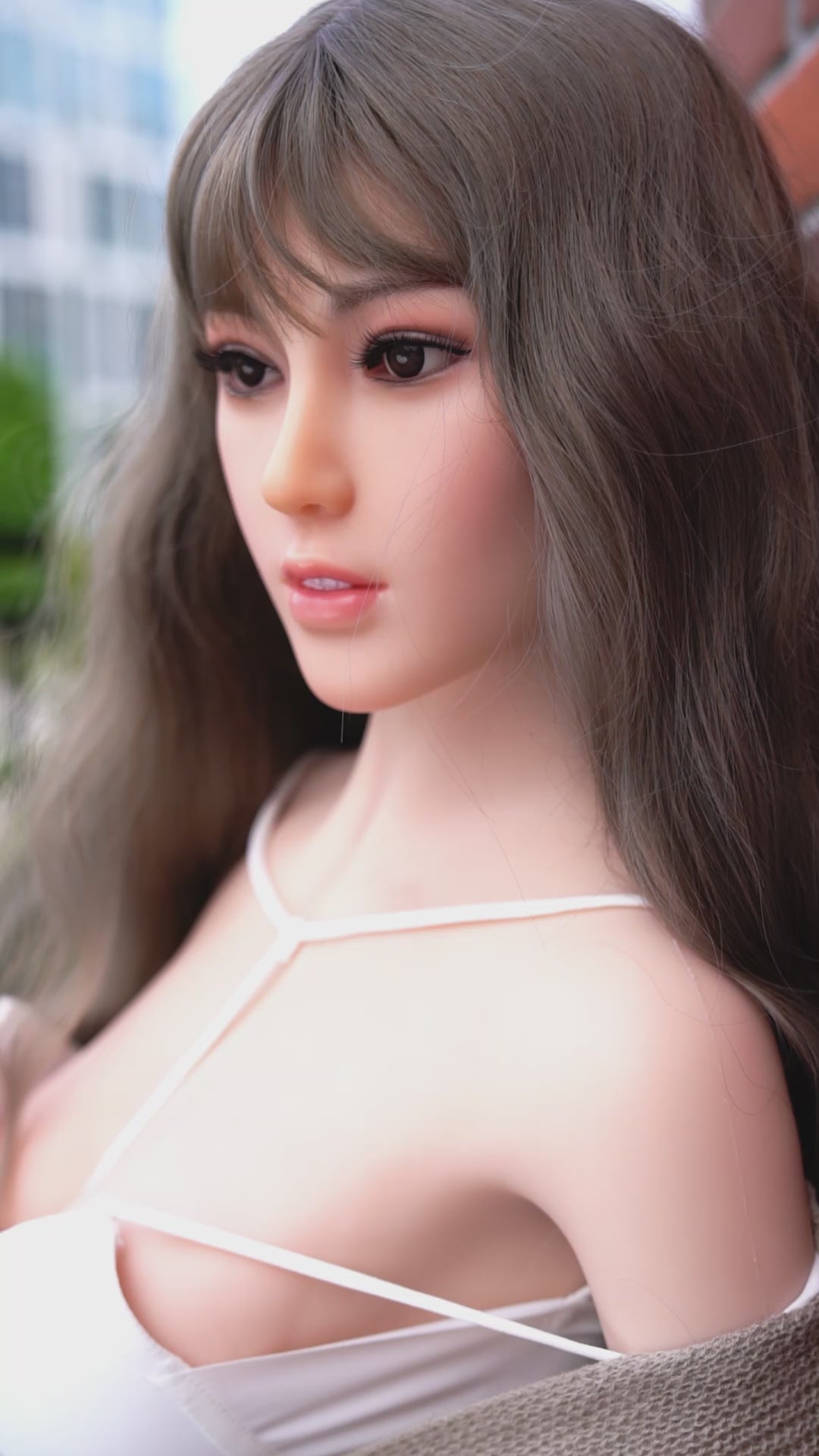 Minun seksinukke (Dolls Castle 156 cm B-cup #82 silikoni)