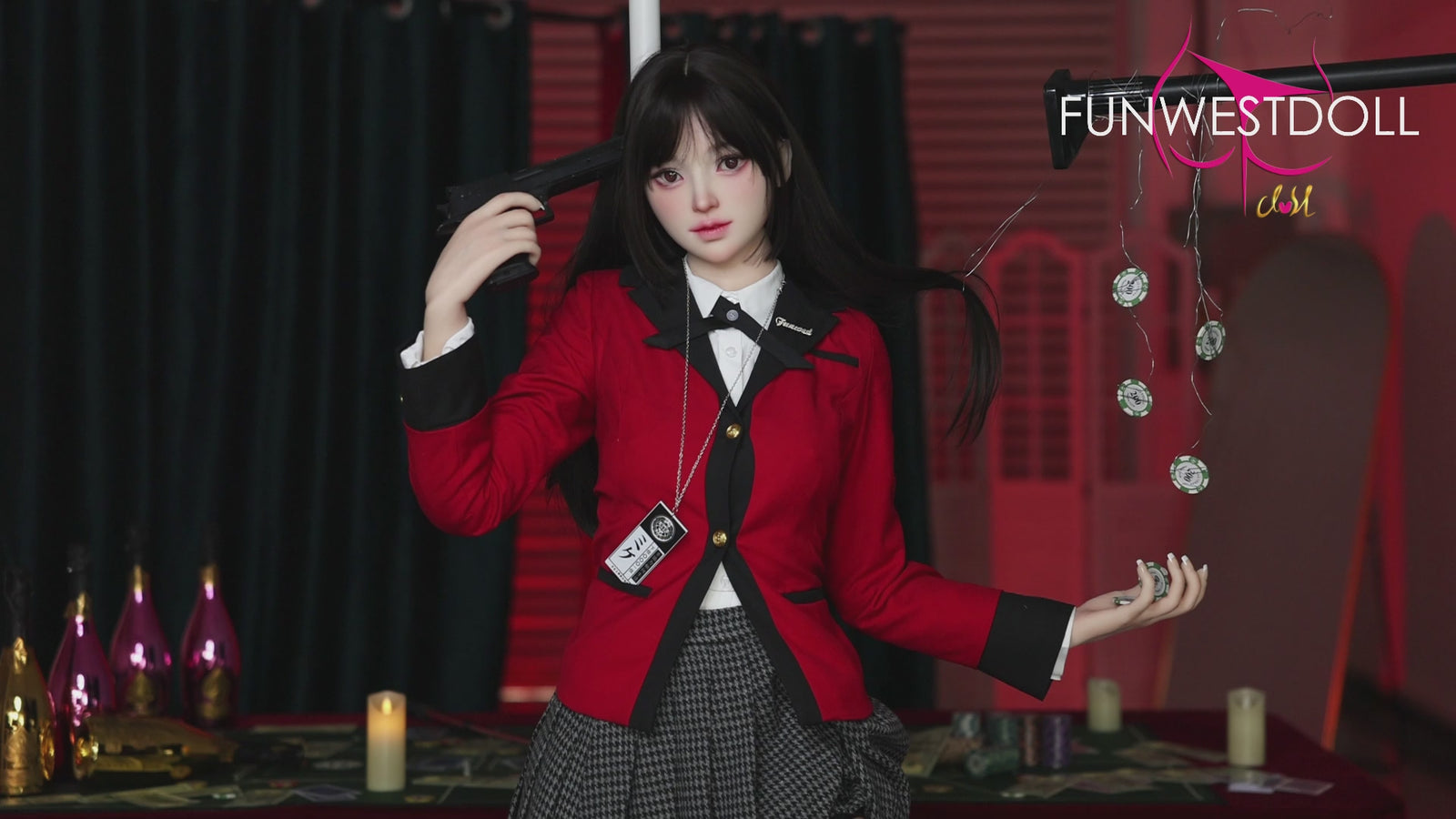 Yumeko Jabami Sexdocka (FunWest Doll 159cm A-Kupa #038S Silikon)