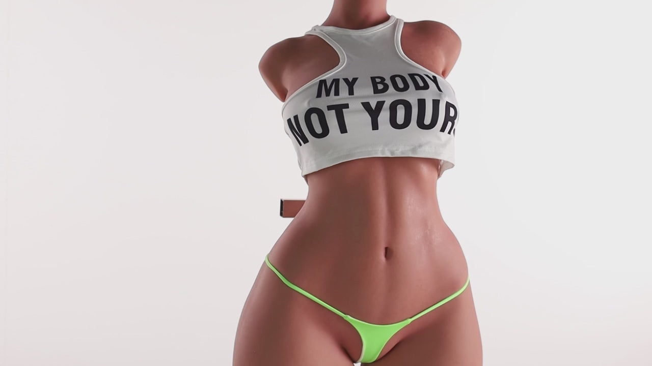 Sport Torso Sexdocka (Climax Doll ULW 80cm E-kupa Silikon)