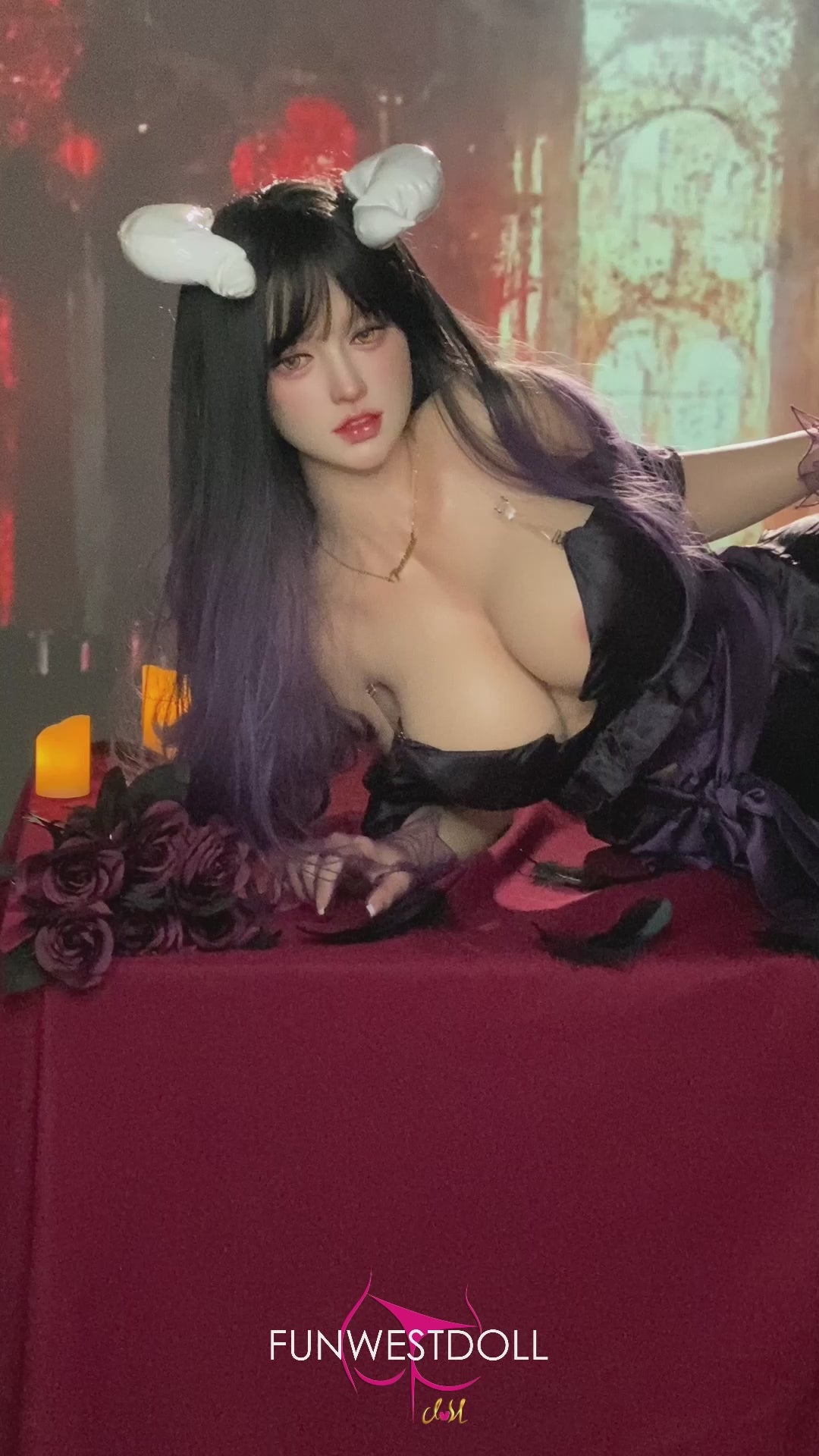 Chloe Sexdocka (FunWest Doll 160cm E-Kupa #035S Silikon)