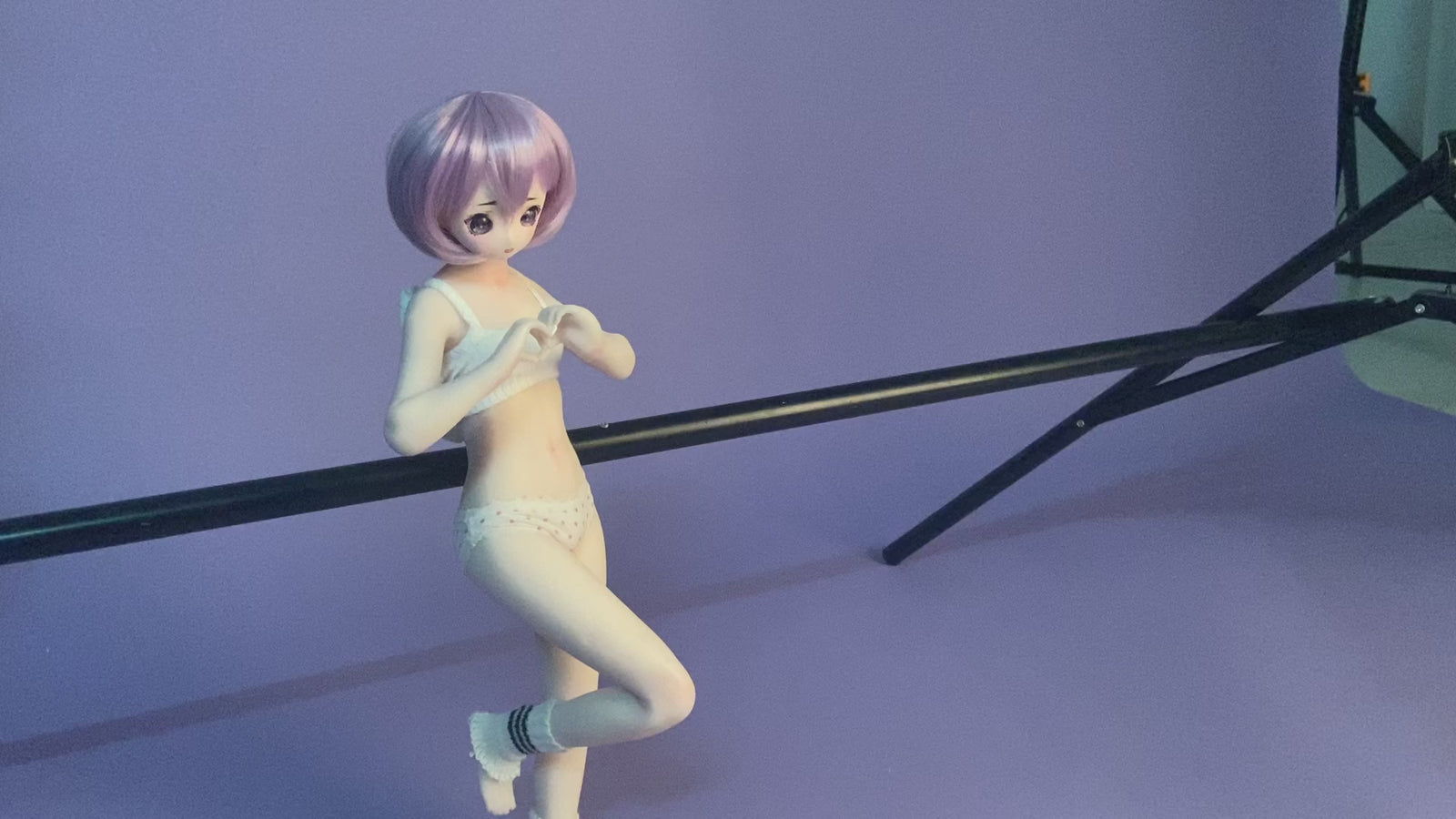 Eudora seksinukke (Climax Doll Mini 55cm A-cup silikoni)