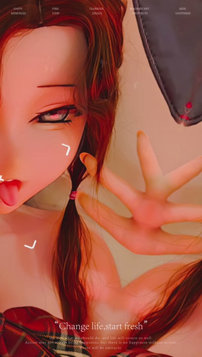 Iwata Mitsuki Sexdocka (Elsa Babe 144cm #AHR008 Silikon)