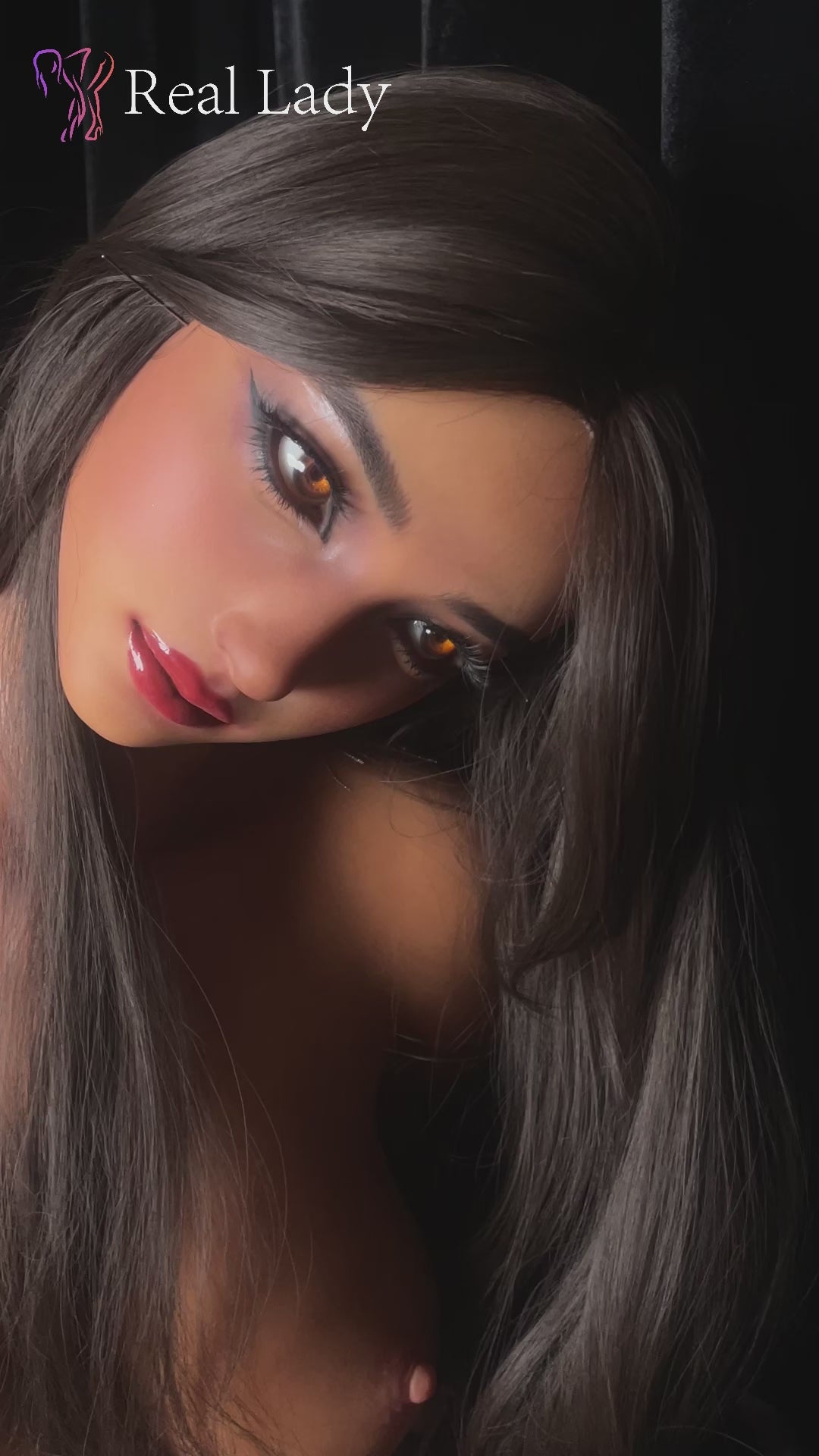 Kisu seksinukke (Real Lady 170 cm C-cup P32 silikoni)