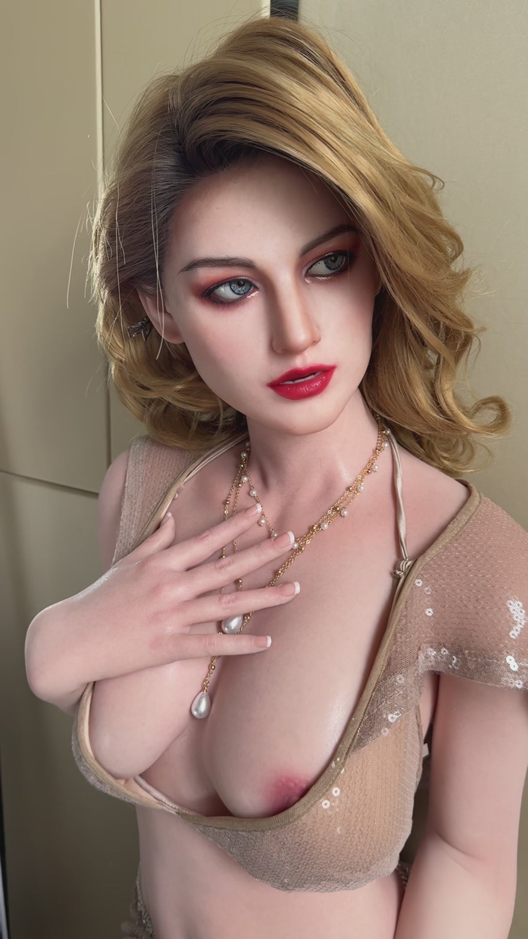 Amber seksinukke (Starpery 169 cm C-cup TPE+silikoni)