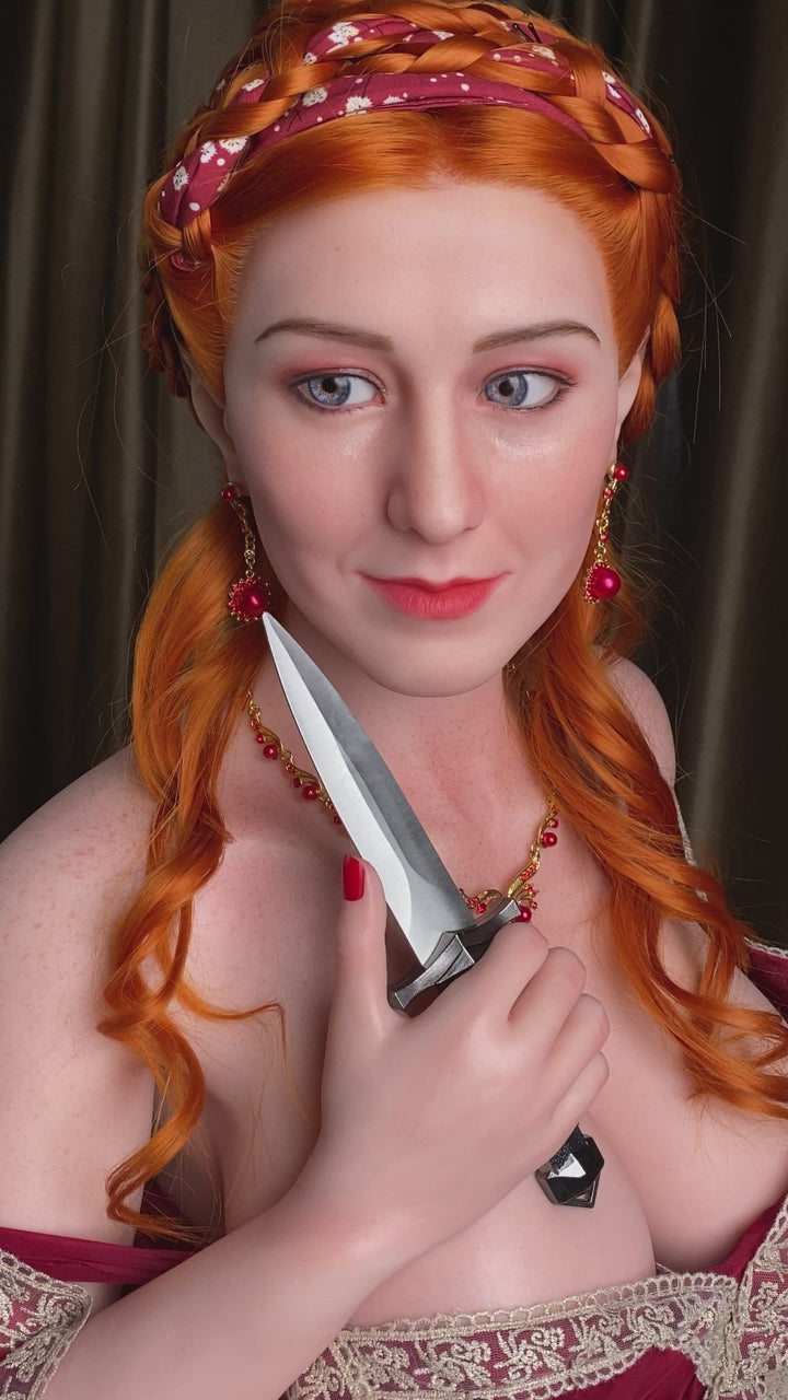 Lucretia seksinukke (Starpery 165 cm G-cup TPE+silikoni)