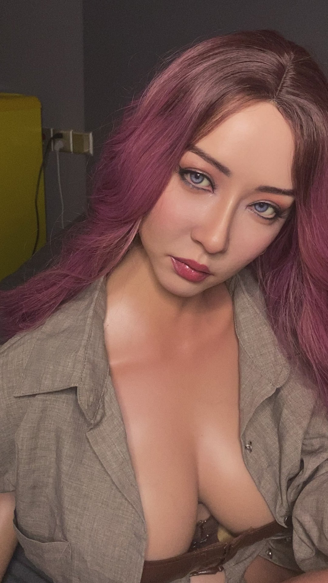 EVA seksinukke (FanReal Doll 165 cm D-cup silikoni)