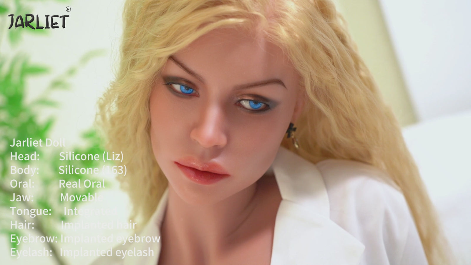 Lisa 1 seksinukke (Jarliet 163cm D-cup silikoni)