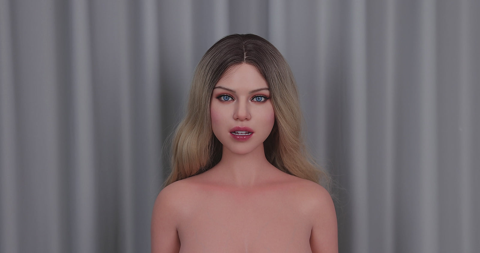 Carlee Torso Sexdocka (FanReal Doll 109cm F-kupa Silikon) EXPRESS