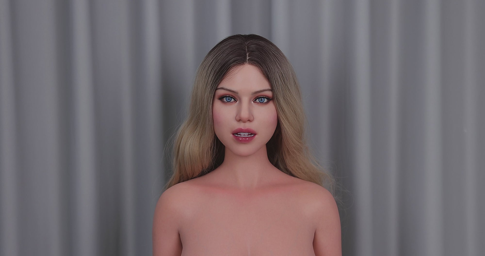 Carlee -vartalo seksinukke (FanReal Doll 109 cm f-cup silikoni) EXPRESS