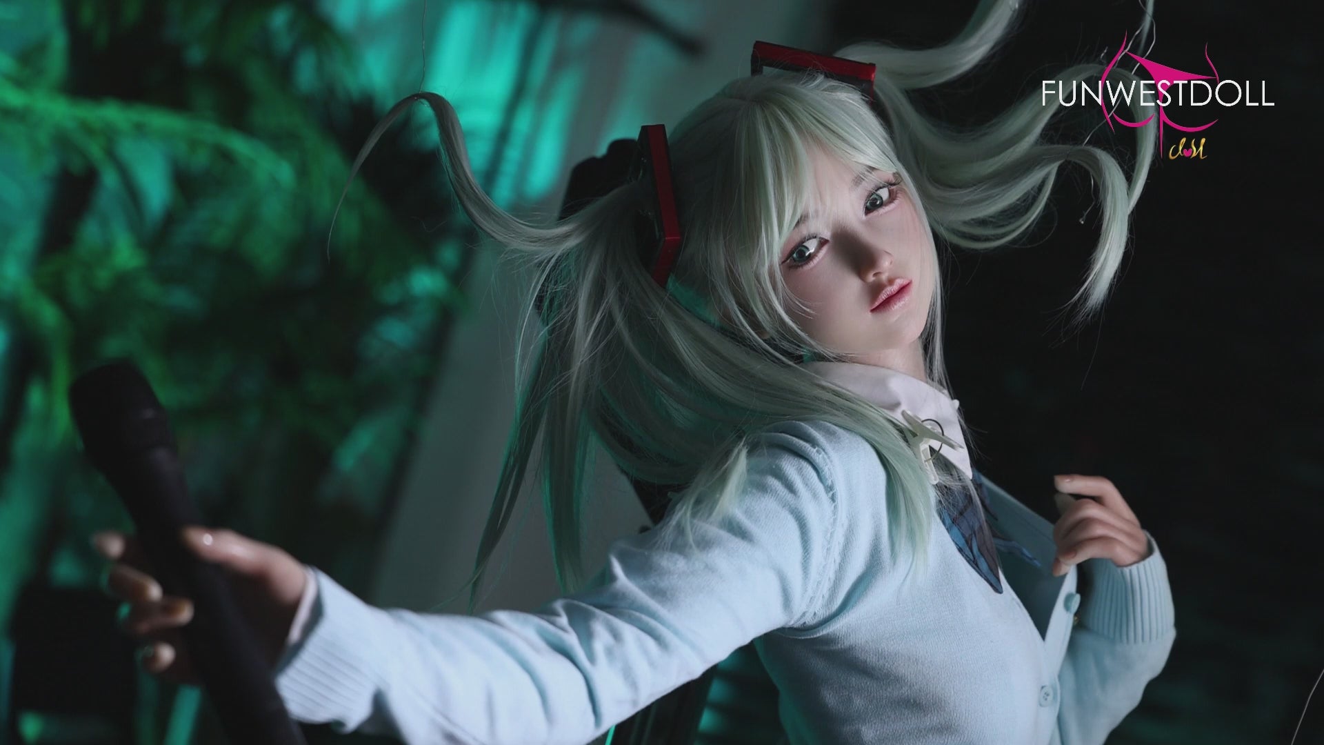 Hatsune Miko Sexdocka (FunWest Doll 159cm A-Kupa #041S Silikon)