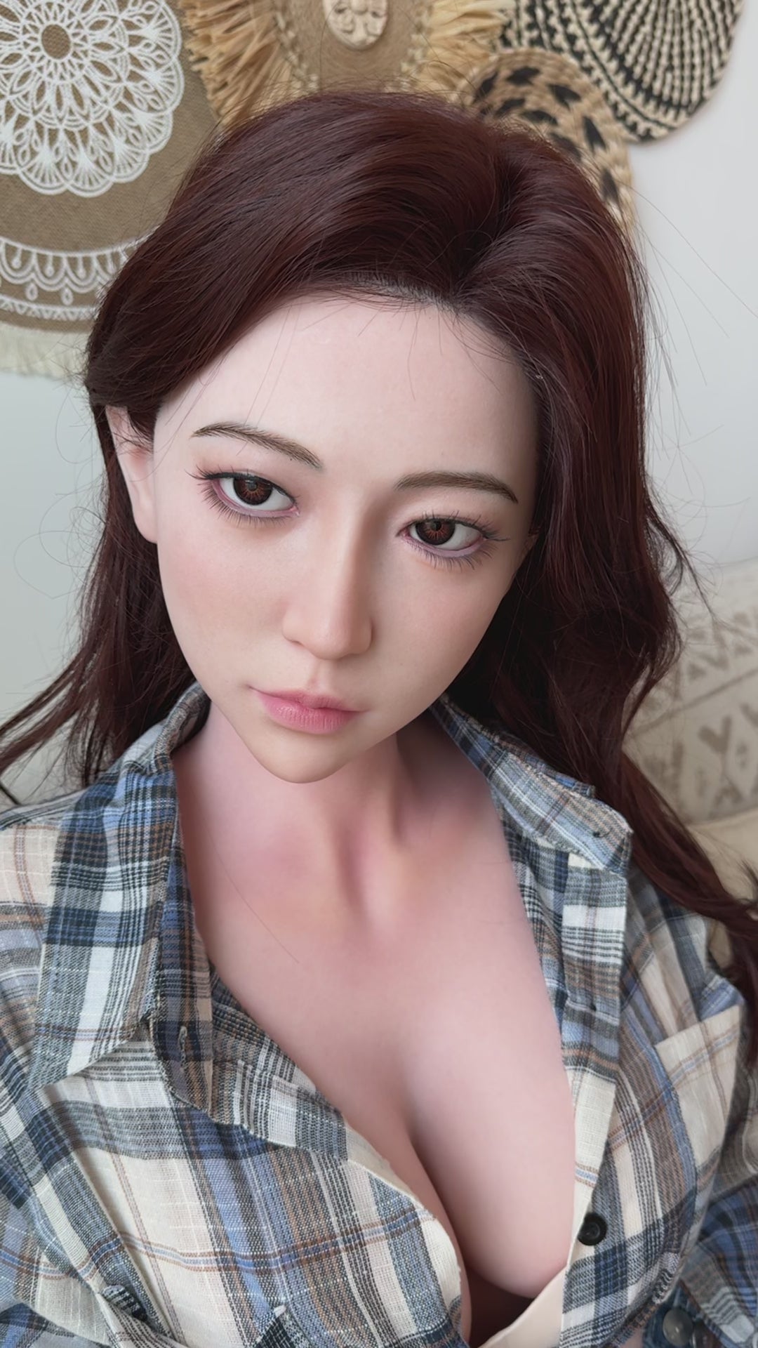 Jia Lin Sexdocka (Starpery 171cm D-kupa TPE+Silikon)