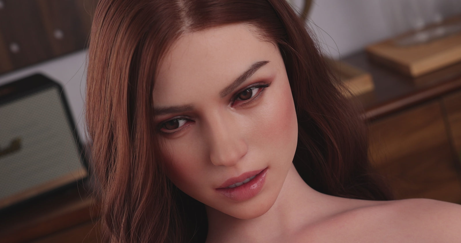 Mirella Torso Sexdocka (FanReal Doll 95cm G-kupa Silikon)