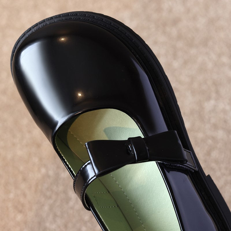 Kengät varten seksinukke (musta, lakka)