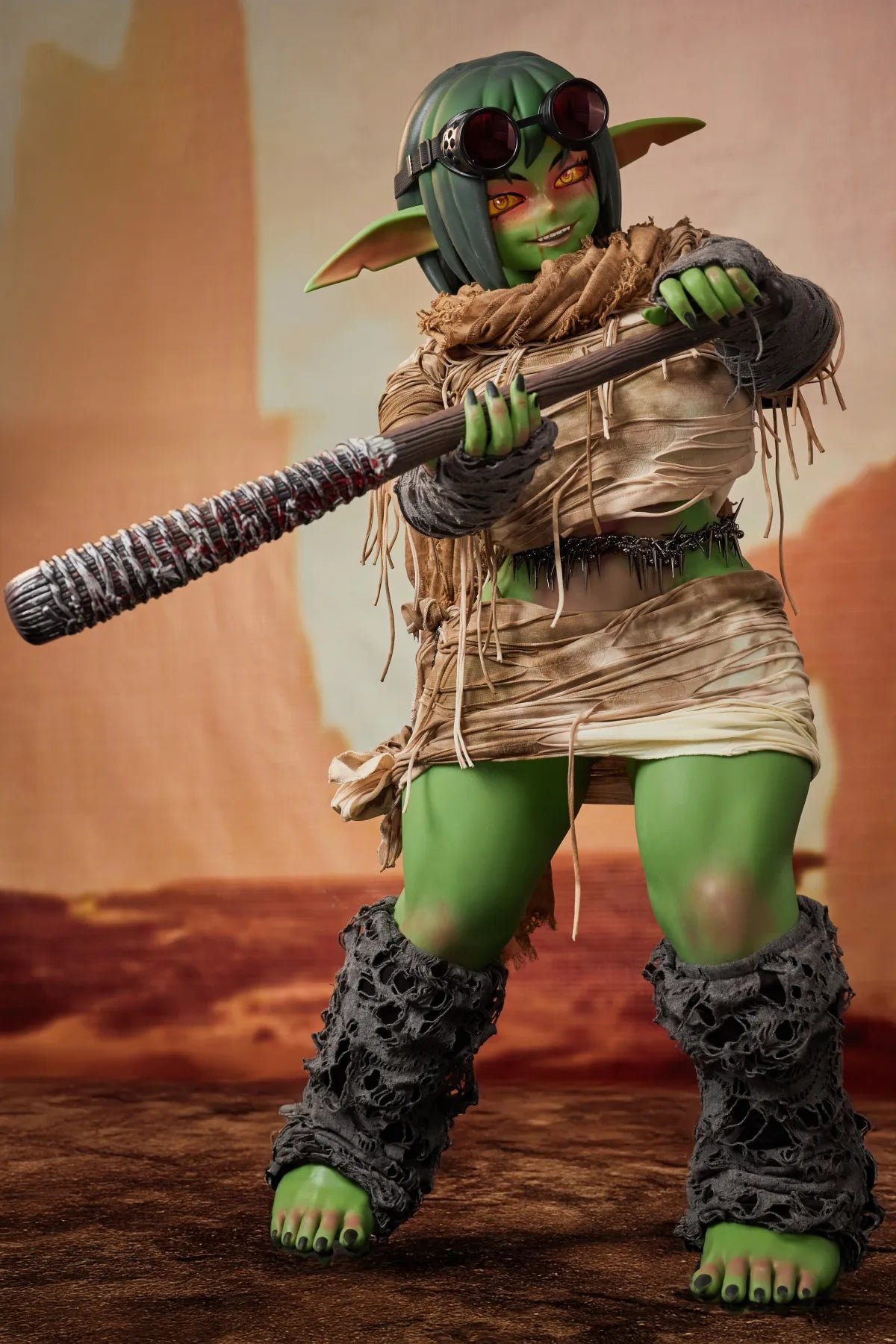 Barza Orc Sex doll (Climax Doll Ultra 120cm J-cup silicone)