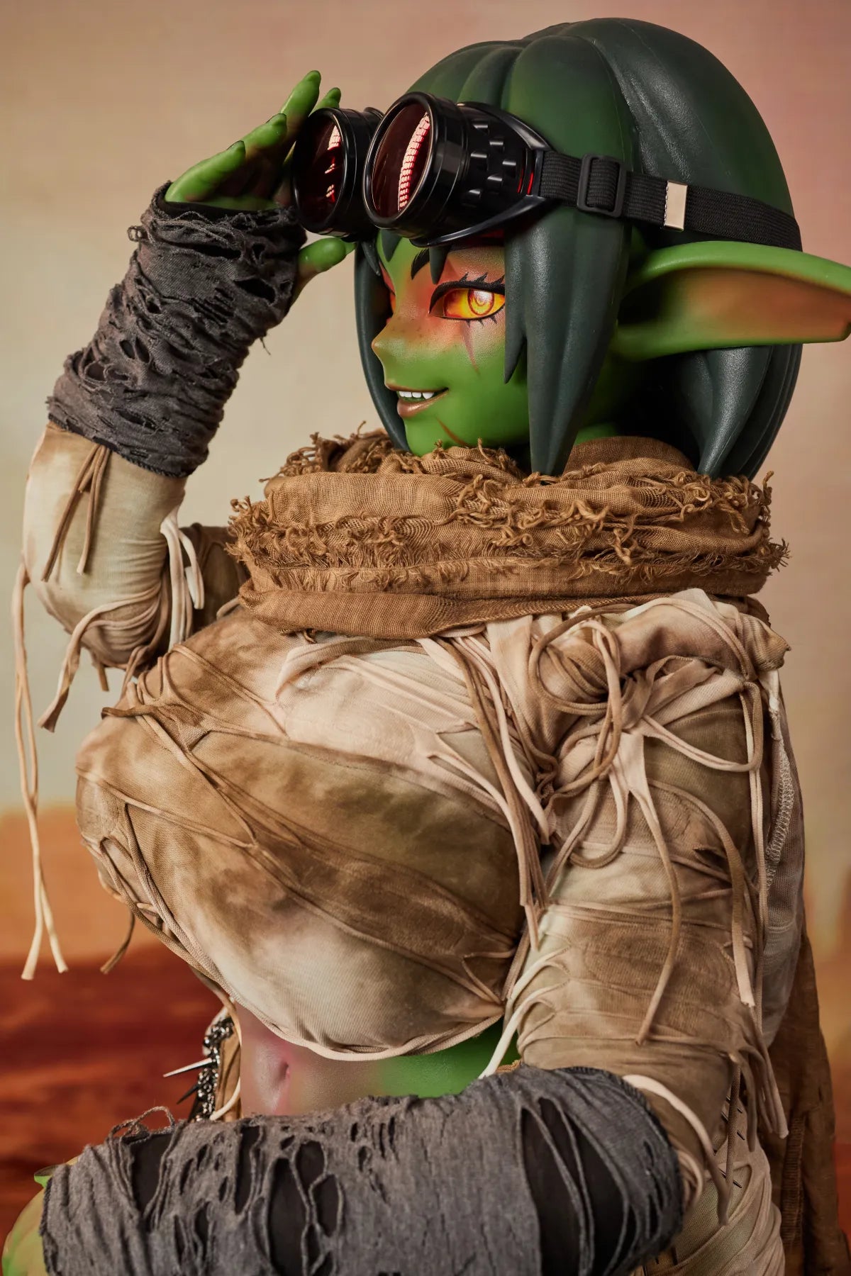 Barza Orc Sex doll (Climax Doll Ultra 120cm J-cup silicone)