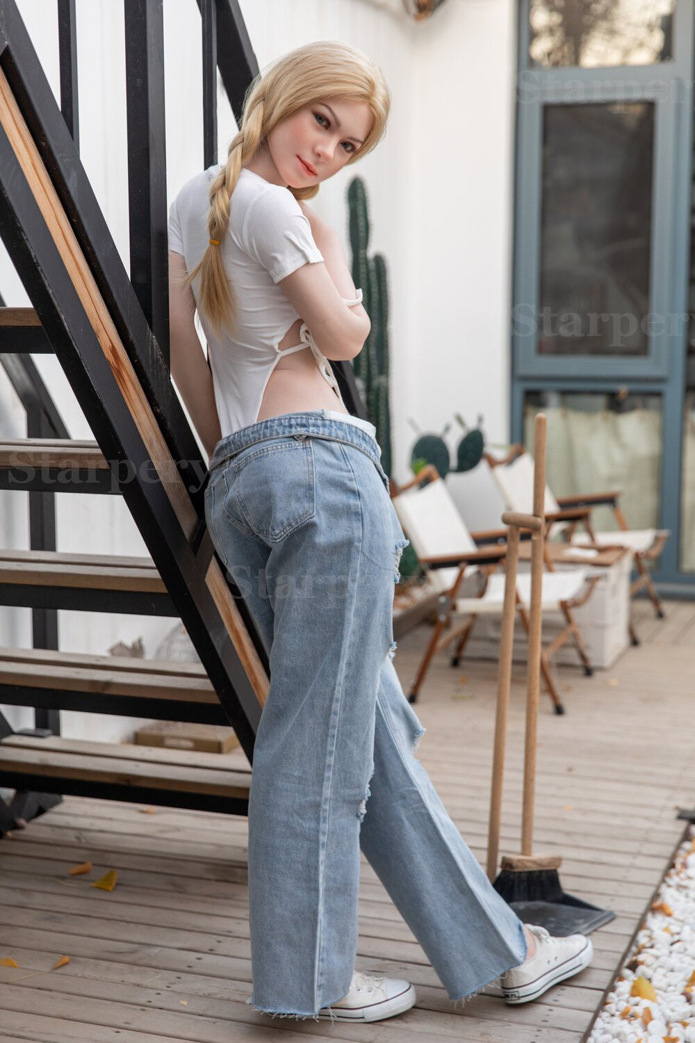 Imogen Sexdocka (Starpery 171cm A-kupa TPE+Silikon)