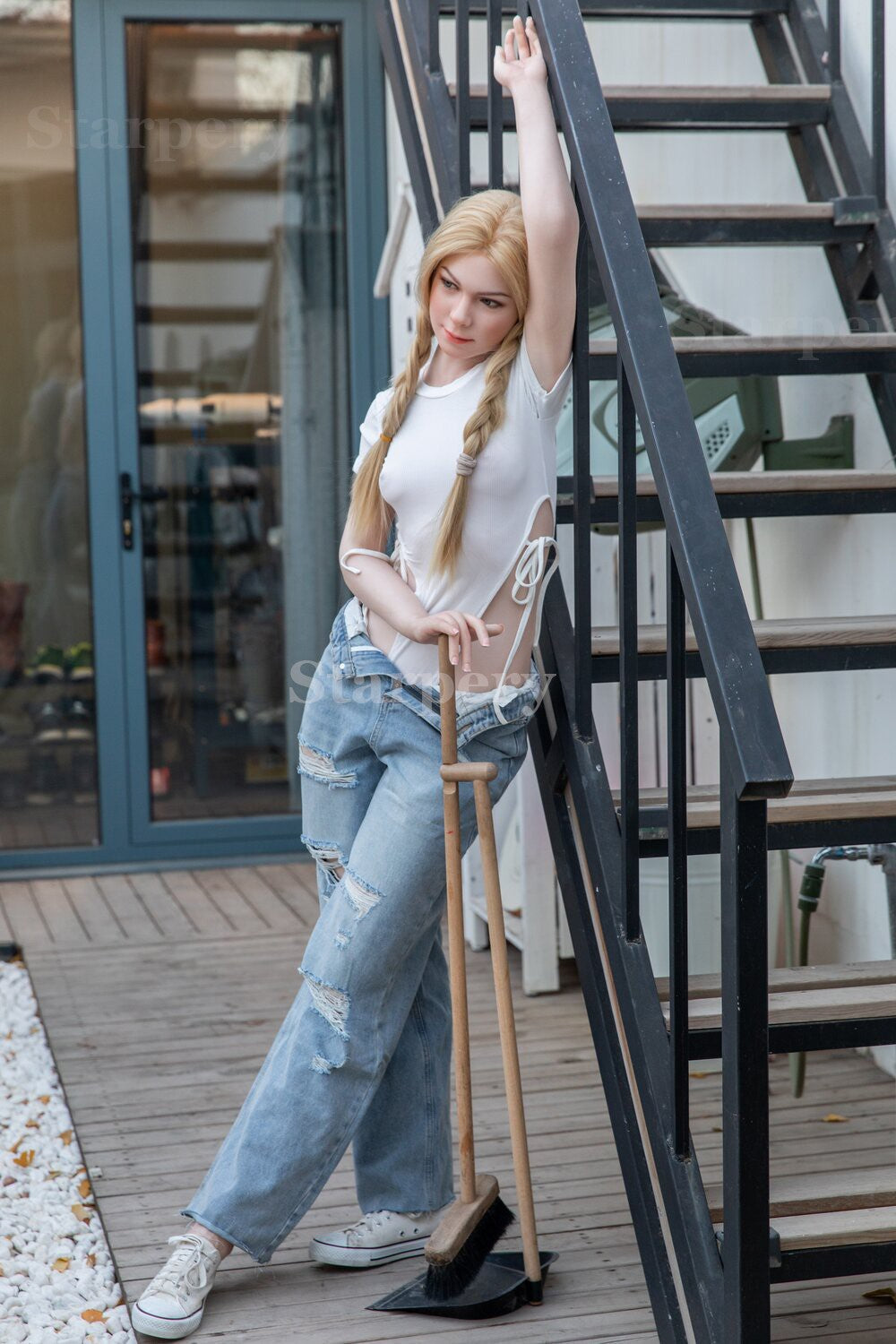 Imogen Sexdocka (Starpery 171cm A-kupa TPE+Silikon)