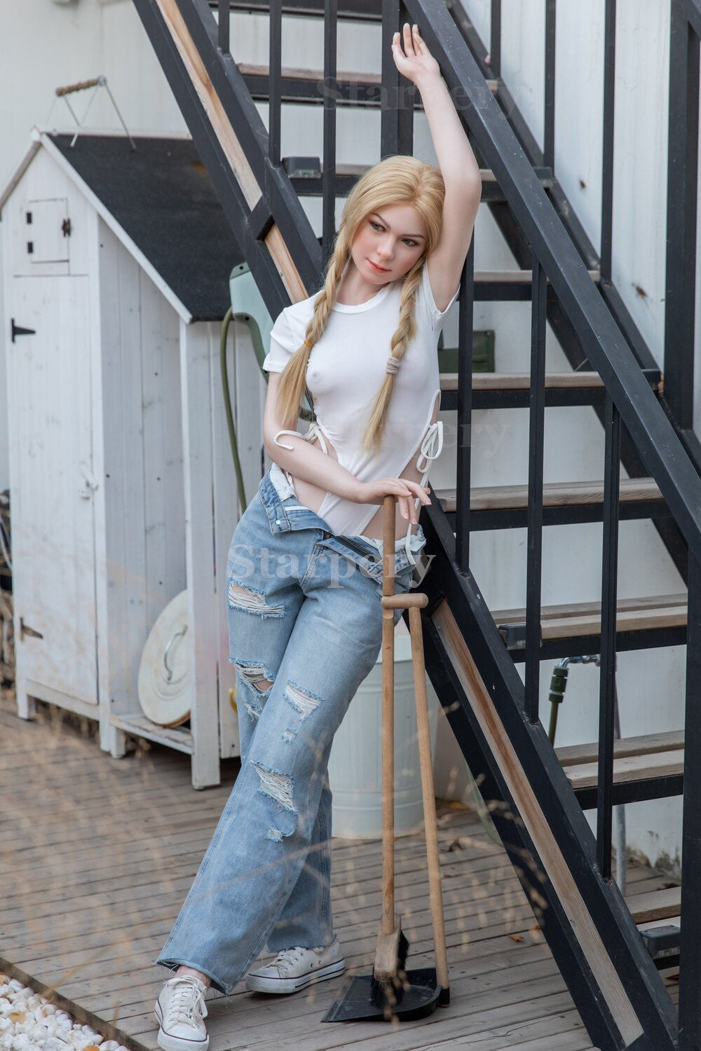 Imogen Sexdocka (Starpery 171cm A-kupa TPE+Silikon)