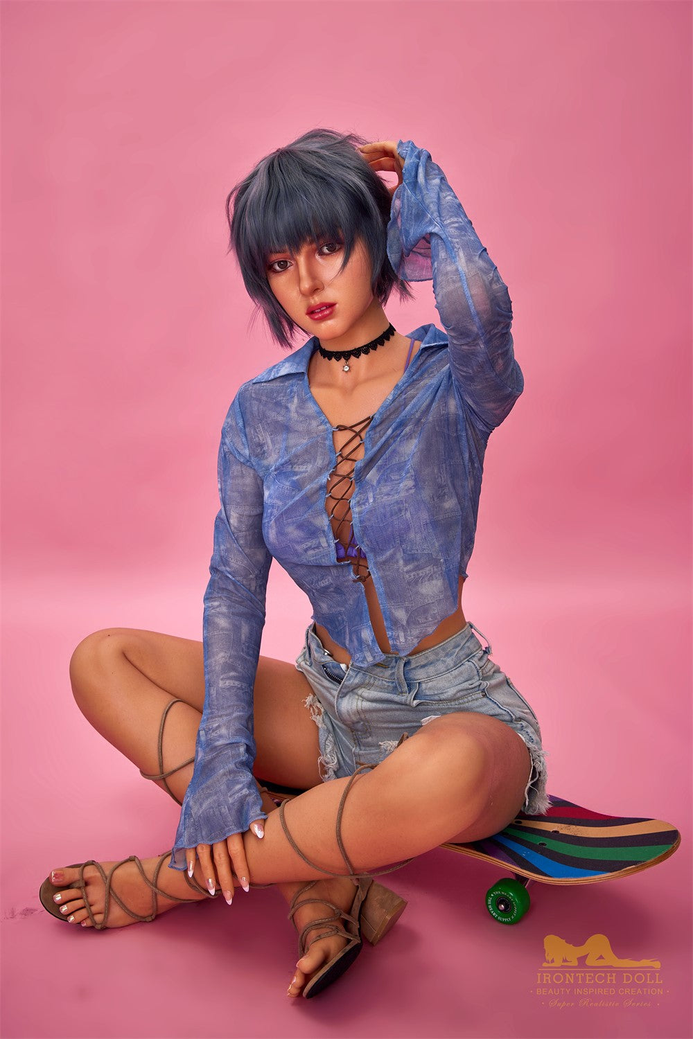 Jenny Sexdocka (Irontech Doll 168cm B-Kupa S29 Silikon)