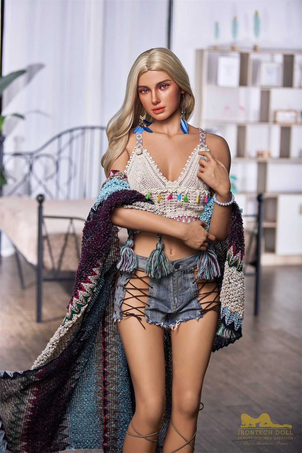 Malin Sexdocka (Irontech Doll 168cm B-Kupa S17 Silikon)