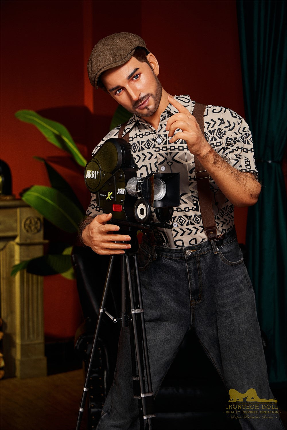 Antonio Manlig Sexdocka (Irontech Doll 170cm M3 Silikon)