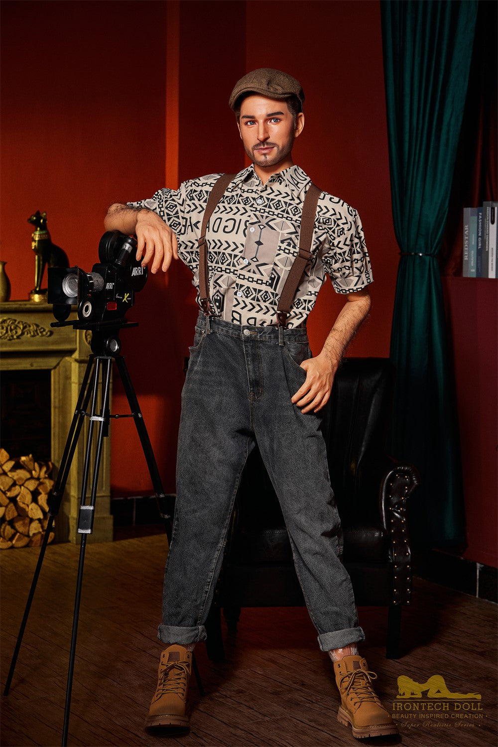 Antonio Manlig Sexdocka (Irontech Doll 170cm M3 Silikon)