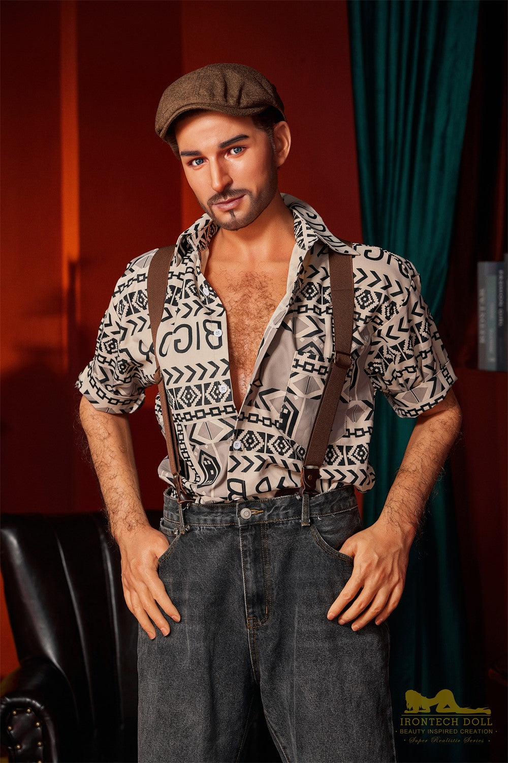 Antonio Manlig Sexdocka (Irontech Doll 170cm M3 Silikon)