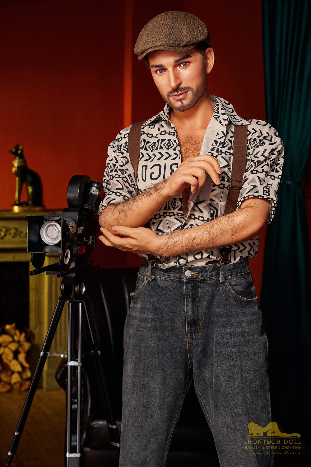 Antonio Manlig Sexdocka (Irontech Doll 170cm M3 Silikon)