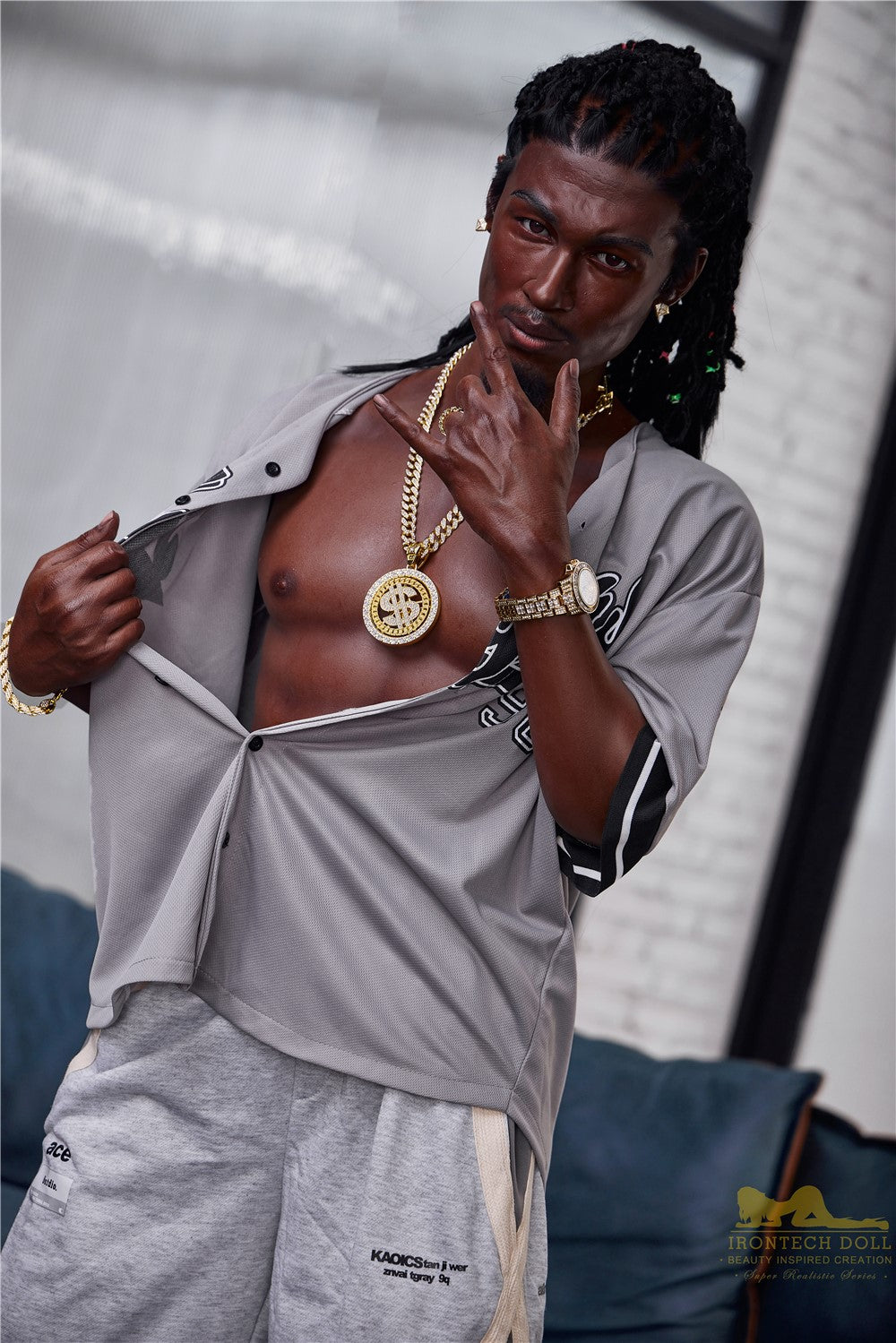 Bill mies seksinukke (Irontech Doll 170cm M7 silikoni)