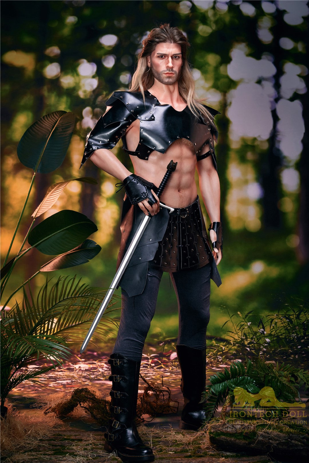 Ragnar -uros seksinukke (Irontech Doll 176 cm m5 silikoni)