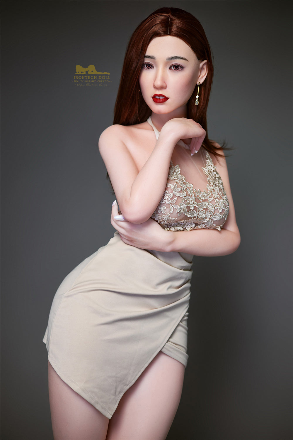 Betty Sexdocka (Irontech Doll 153cm E-Kupa S7 Silikon)