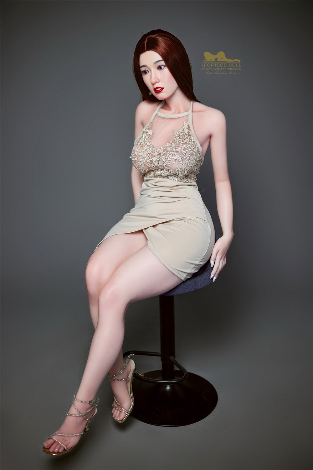 Betty Sexdocka (Irontech Doll 153cm E-Kupa S7 Silikon)