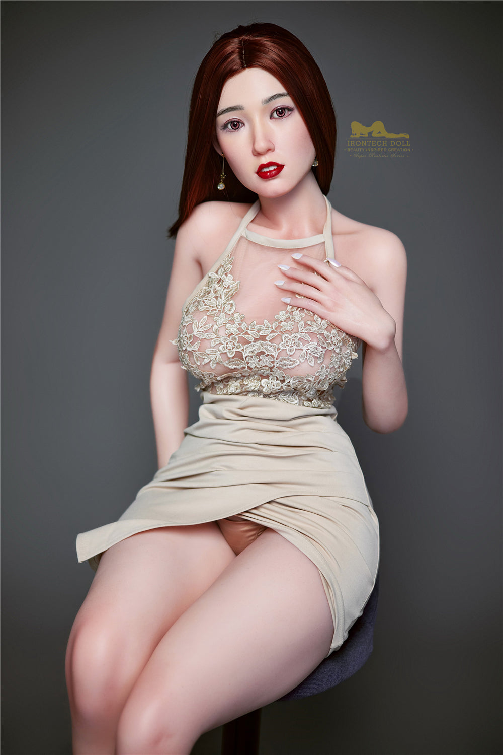 Betty Sexdocka (Irontech Doll 153cm E-Kupa S7 Silikon)