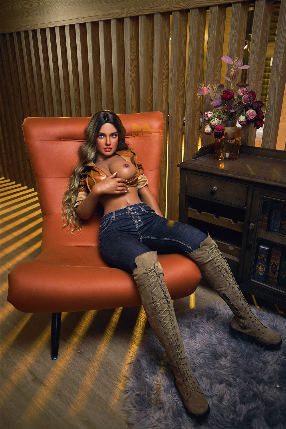 Roxy Sexdocka (Irontech Doll 165cm F-Kupa S17 Silikon)