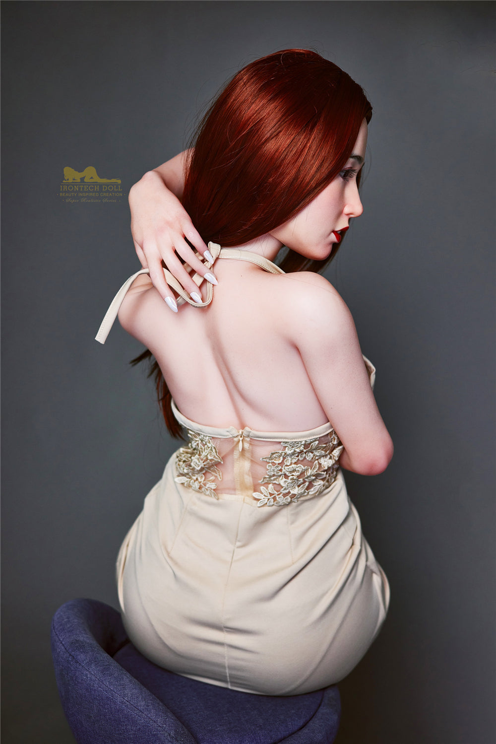 Betty Sexdocka (Irontech Doll 153cm E-Kupa S7 Silikon)